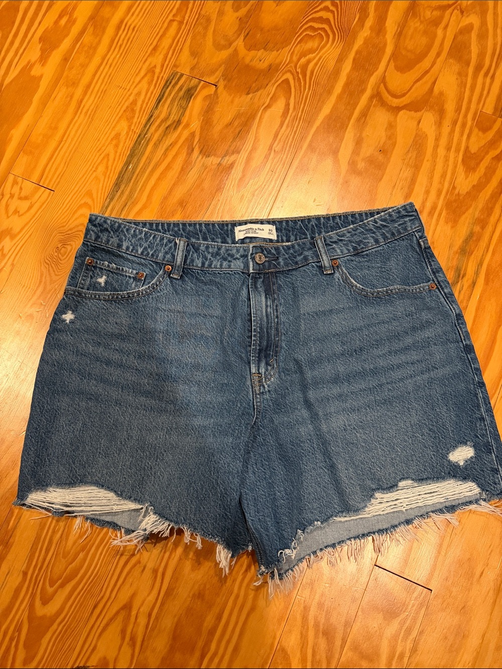 Abercrombie Curve Love Loose Short